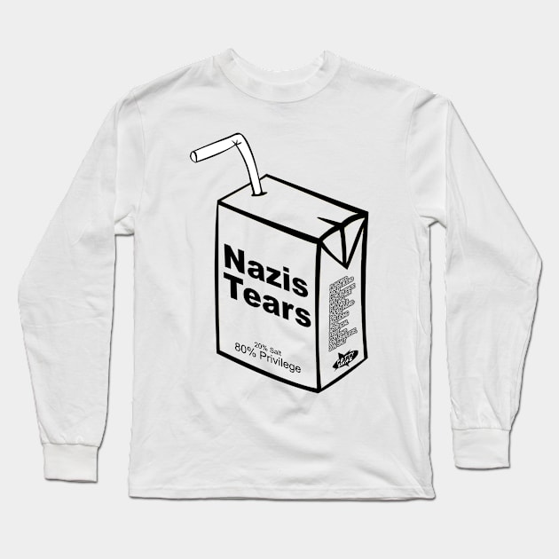 Nazis Tears v2 Long Sleeve T-Shirt by Bubblin Brand